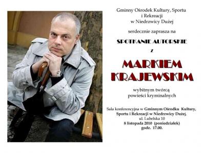 Spotkanie z Markiem Krajewskim
